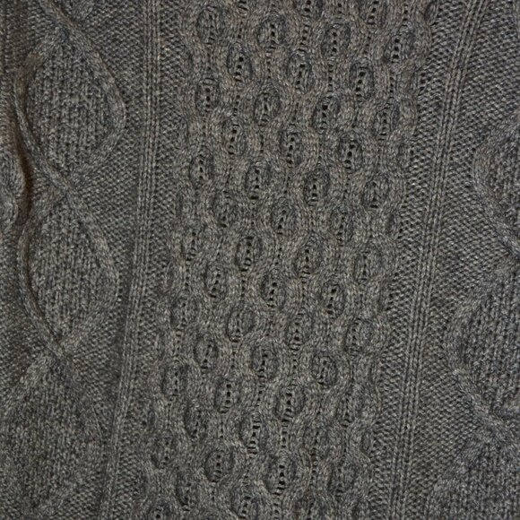 ANN TAYLOR LOFT GRAY SWEATER DRESS SIZE XS - Picture 5 of 7